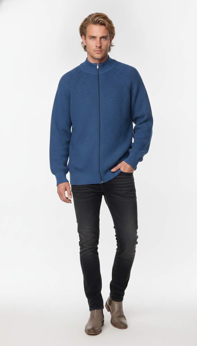 Casaco Masculino de Zíper
