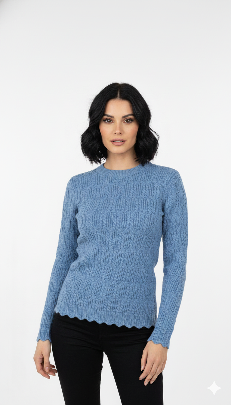 Blusa Tramada Modal