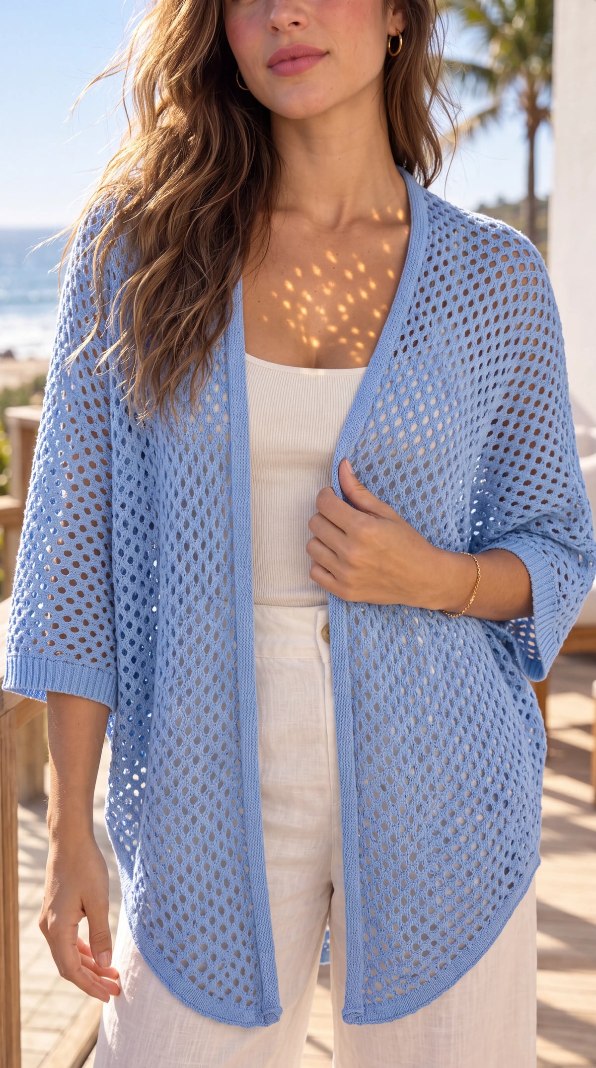 Kimono Furadinho de Modal