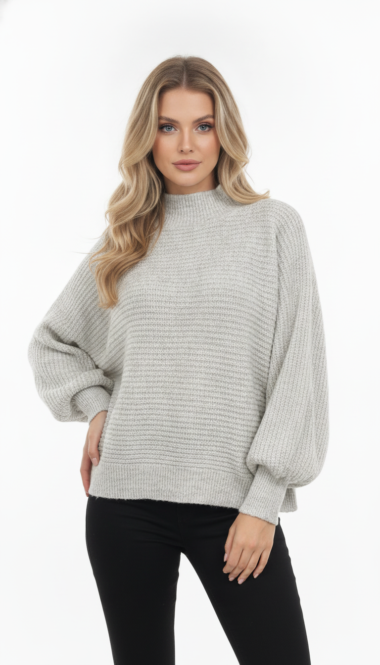 Blusa Morcego Fio Mousse