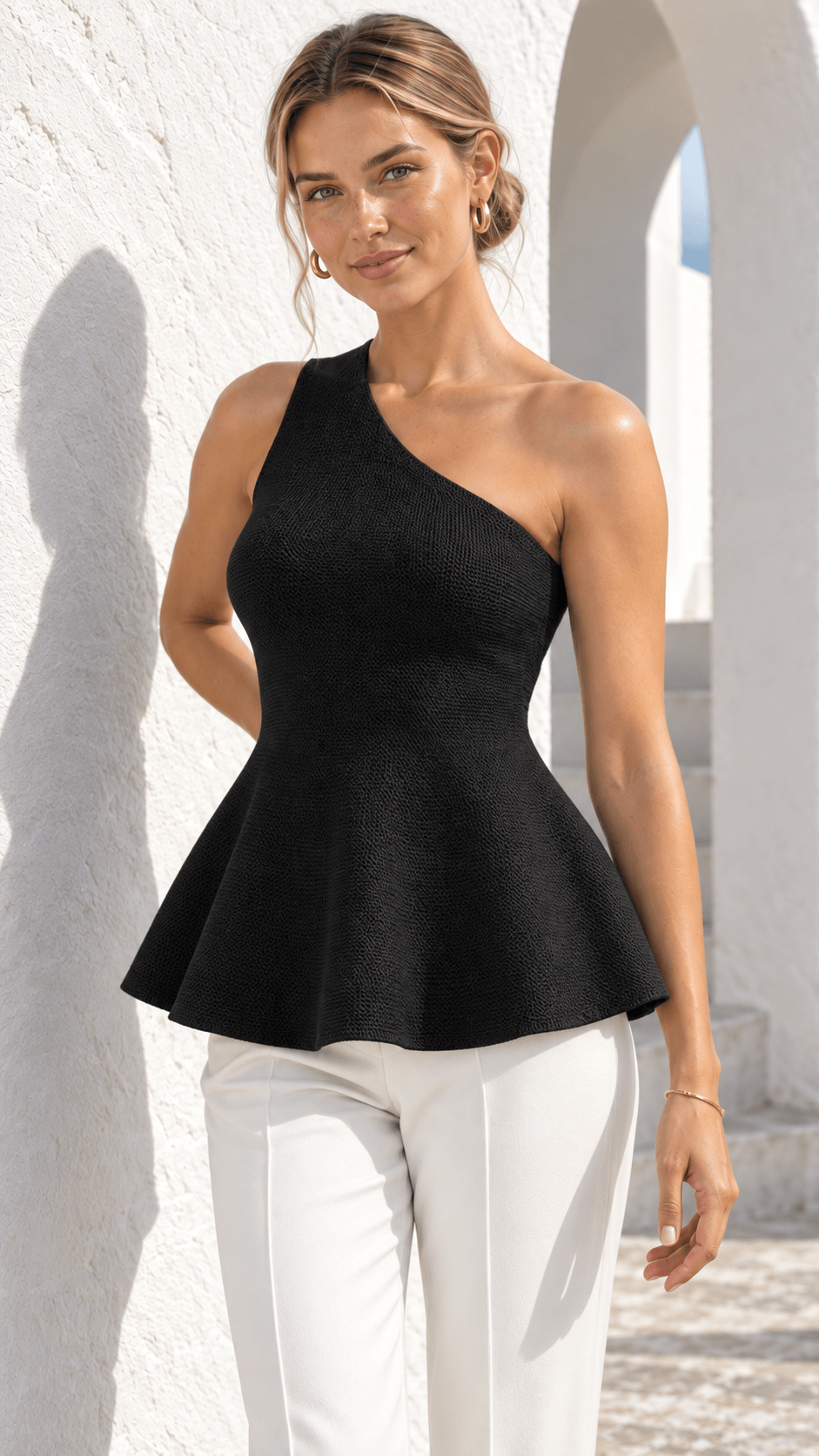 Regata Peplum Mula Manga