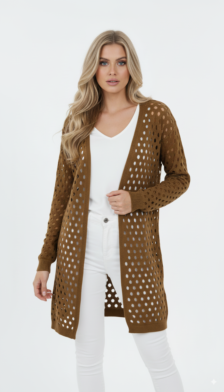Cardigan Vazado