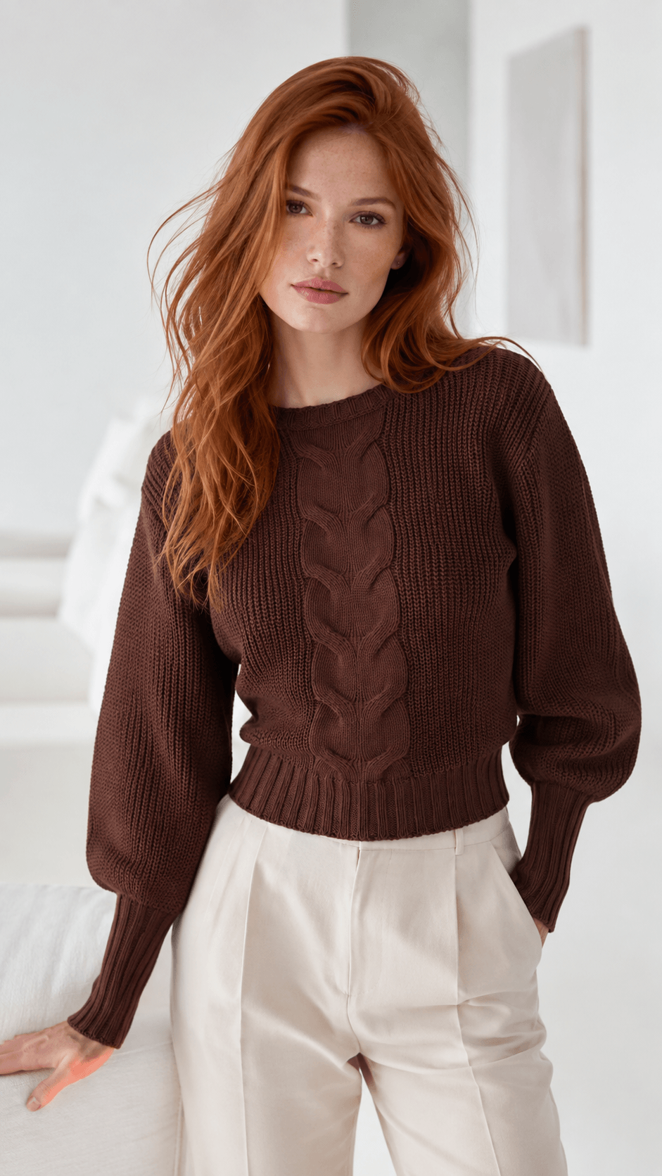 Blusa Básica Trançada