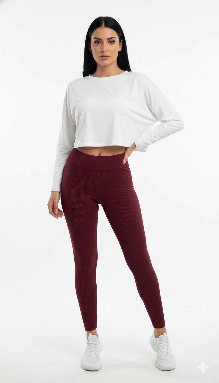 Calça Legging de Modal