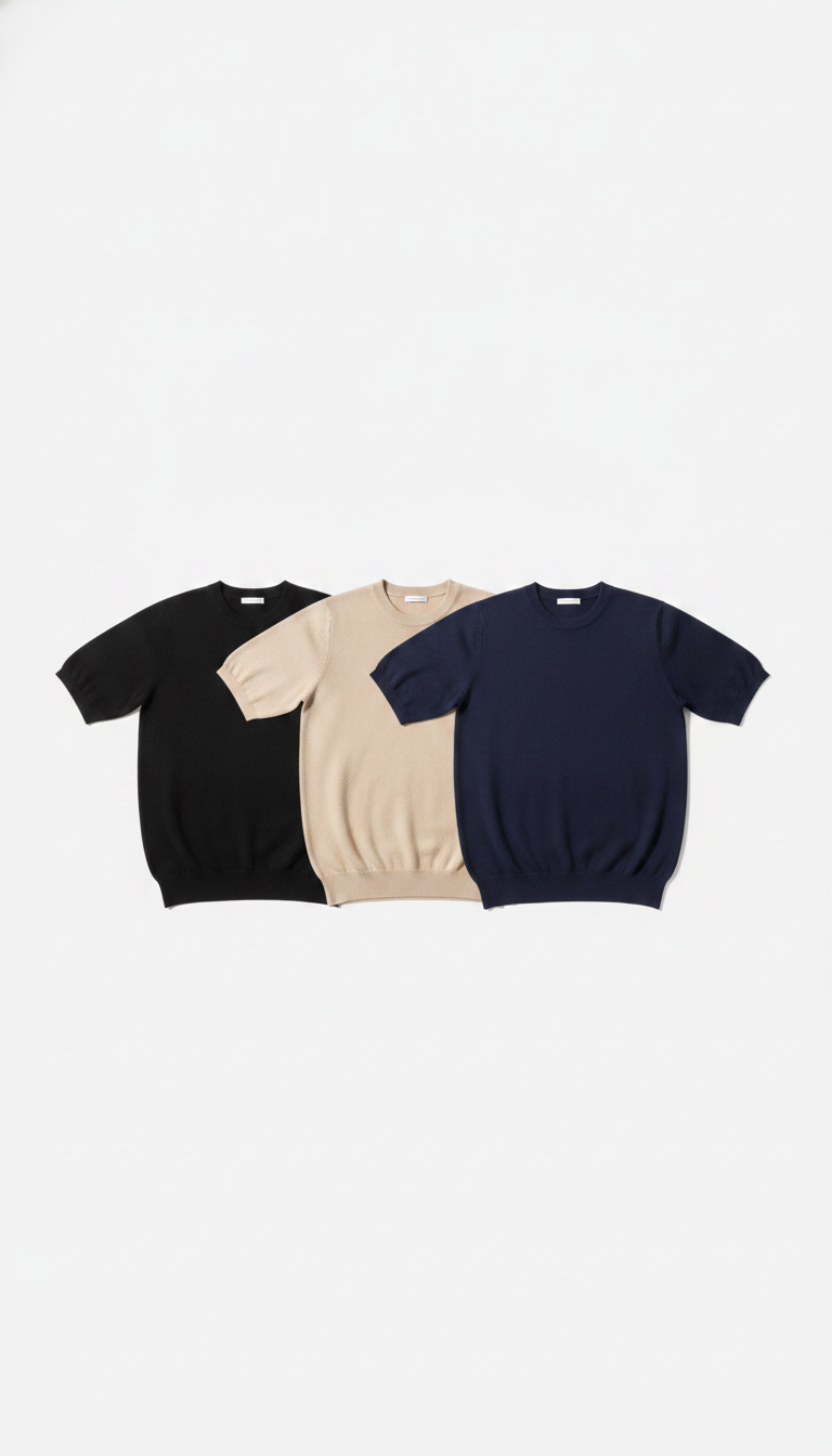 Kit 3 Tshirts Básicas de Modal