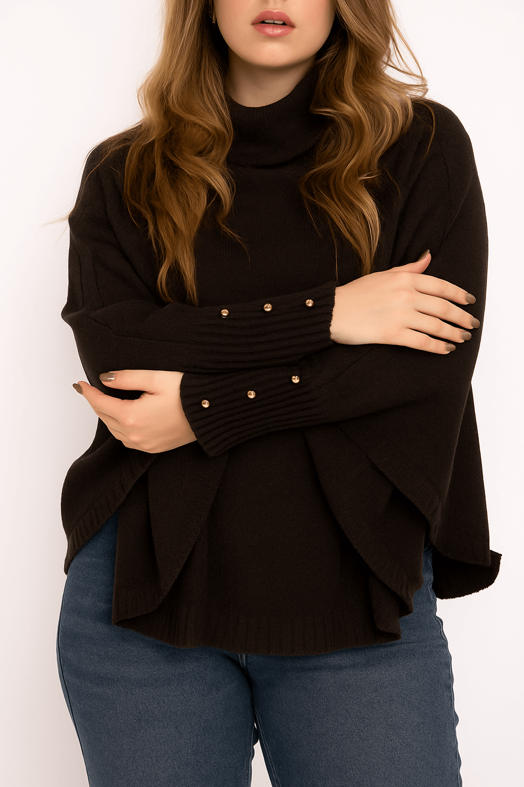 Poncho Mousse Liso
