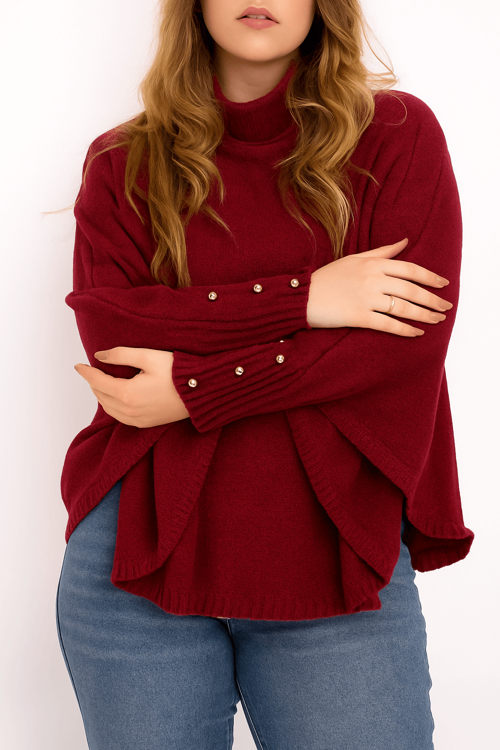 Poncho Mousse Liso