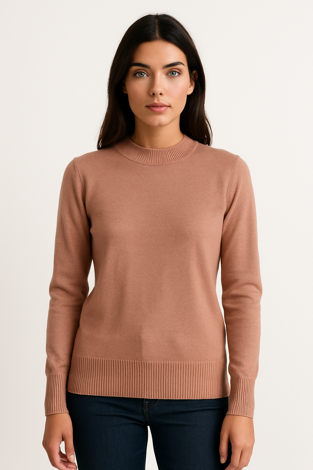 Blusa básica Gola Careca