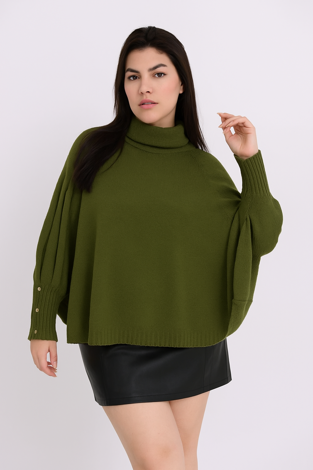 Poncho Mousse Liso