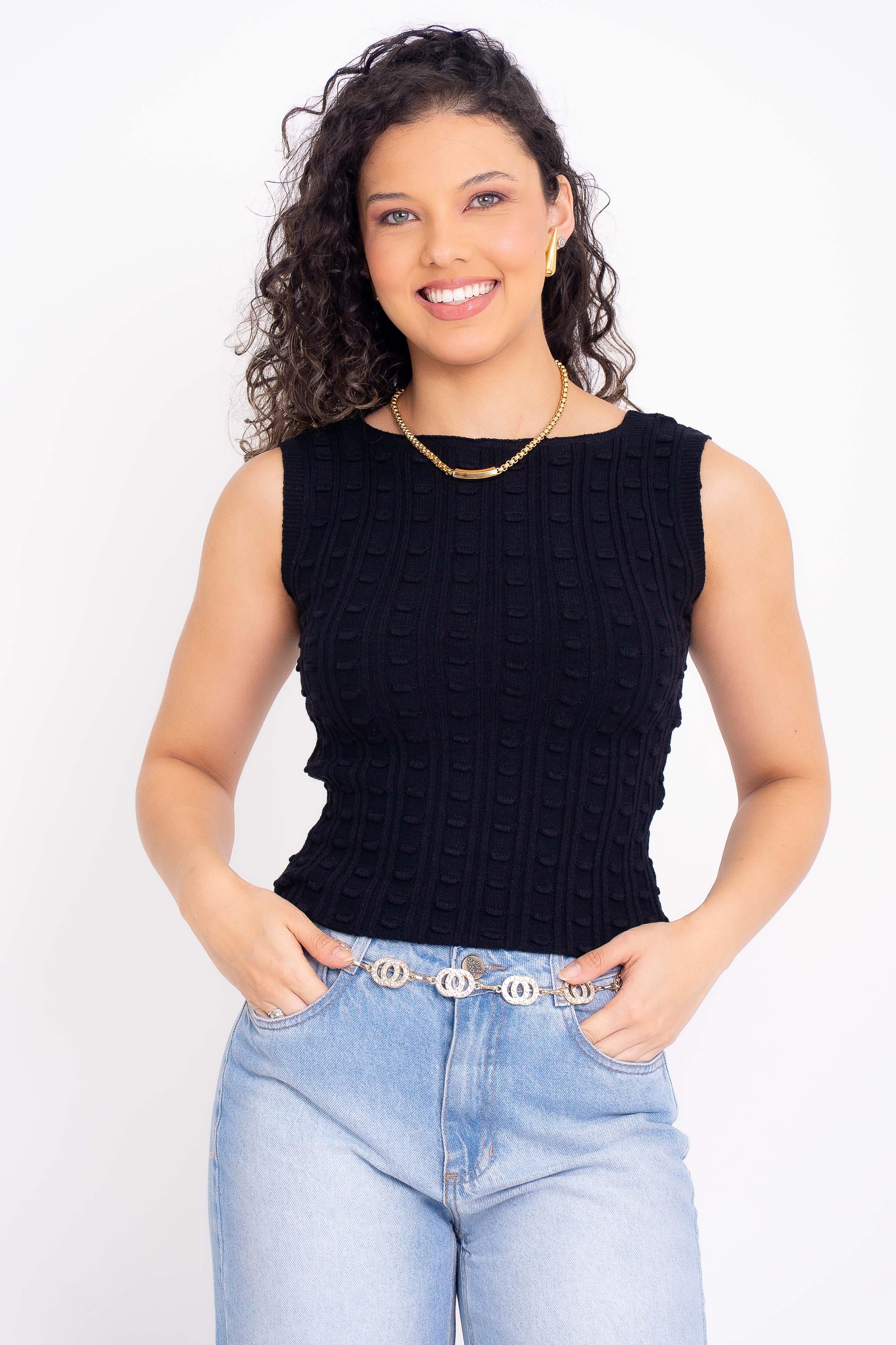 Regatinha Pipoca Canelada