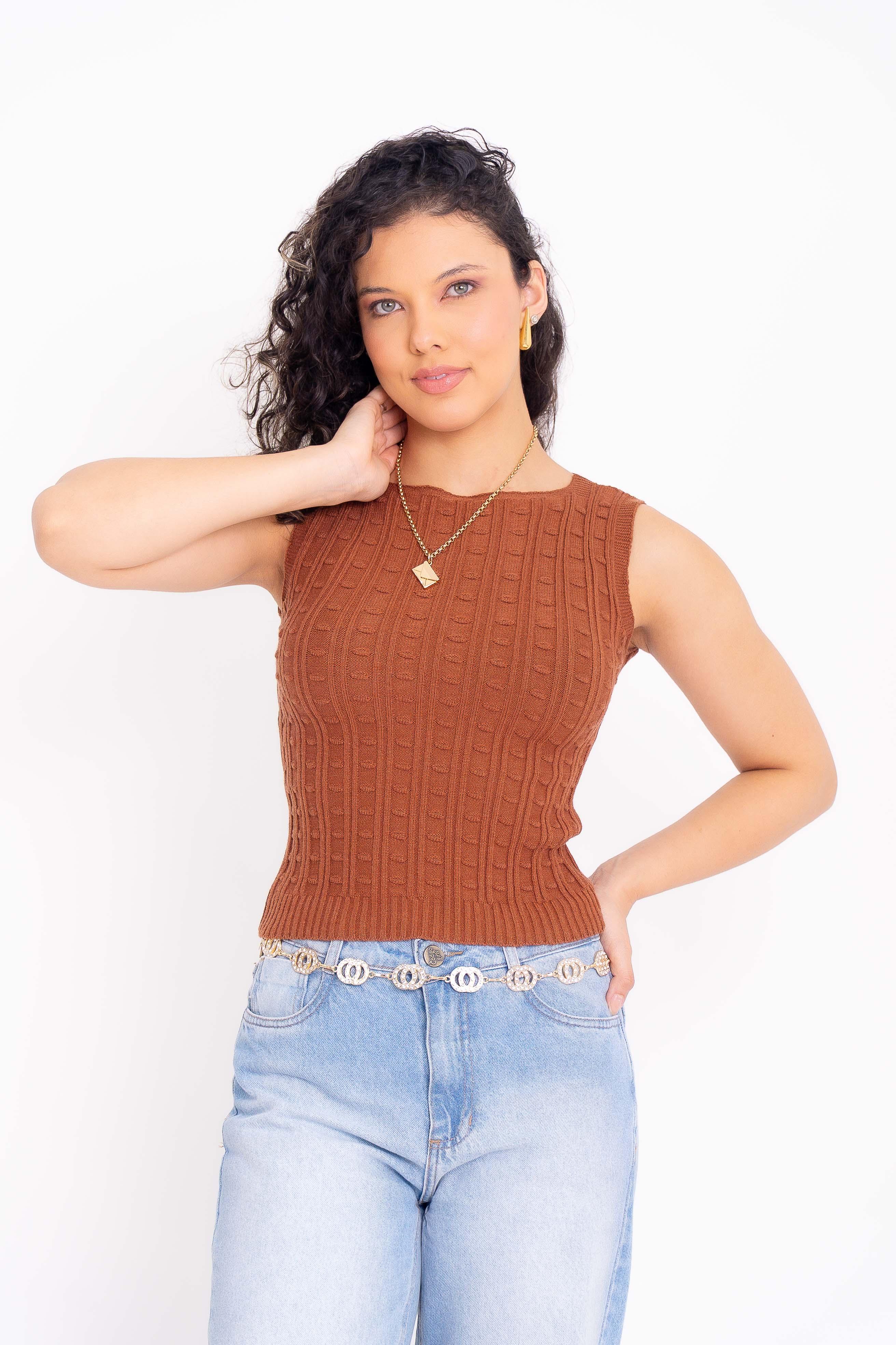 Regatinha Pipoca Canelada