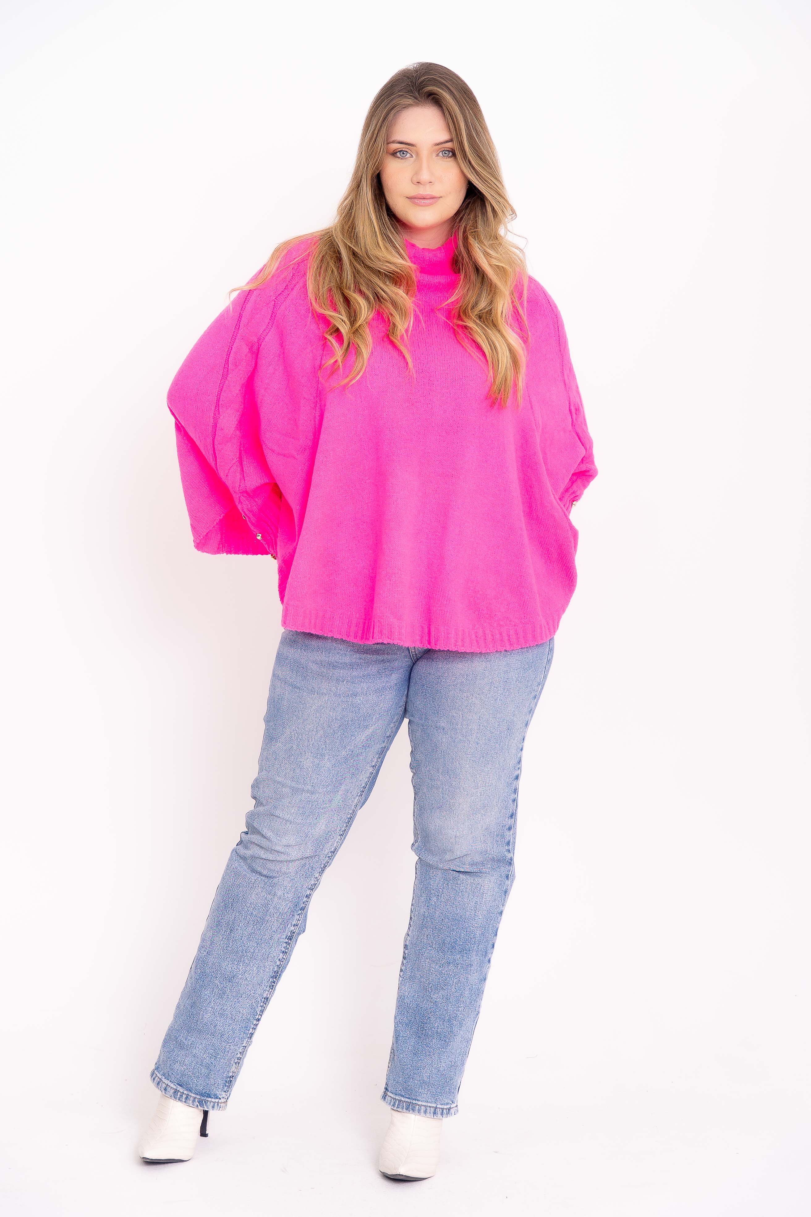 Poncho Mousse Liso