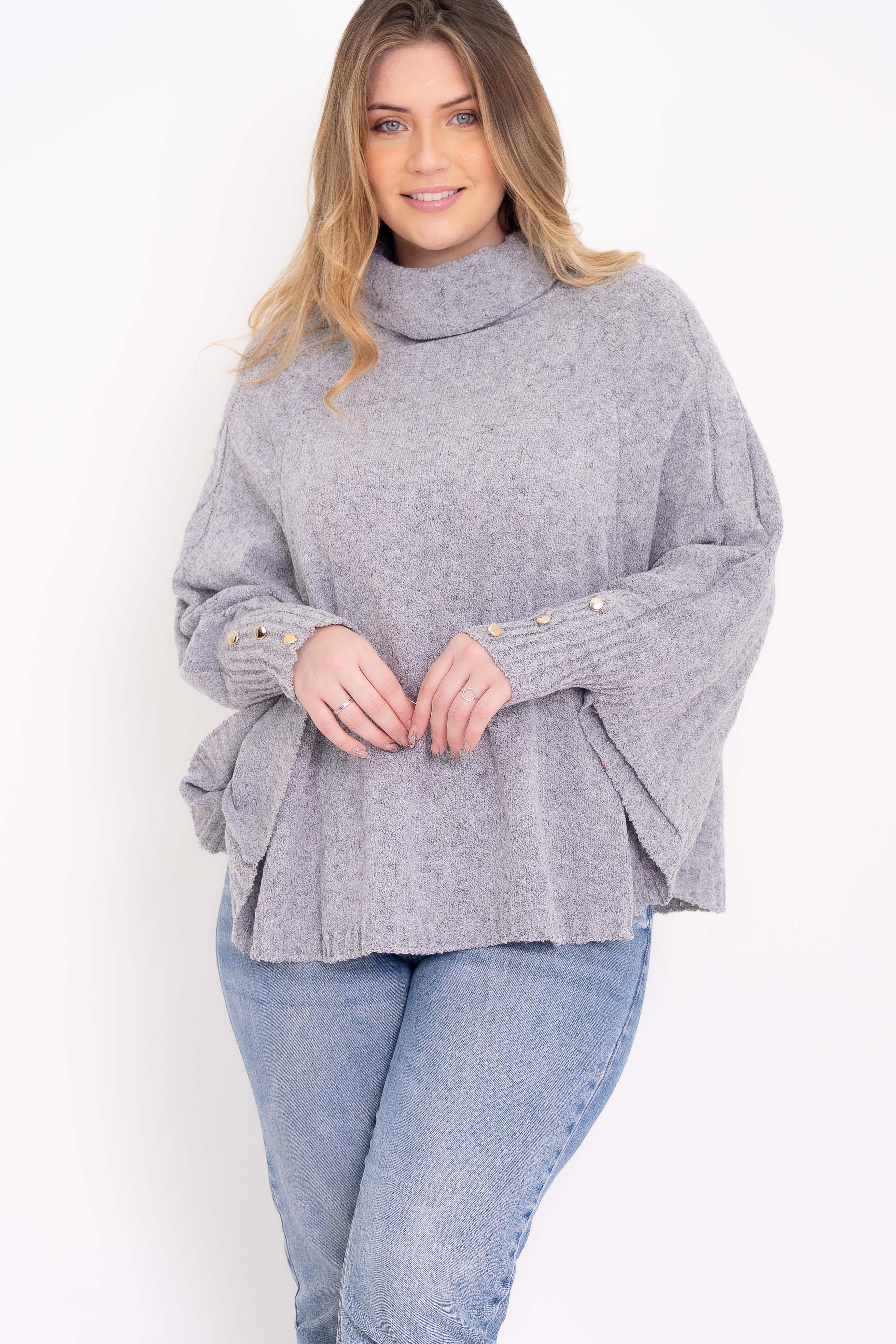 Poncho Mousse Liso