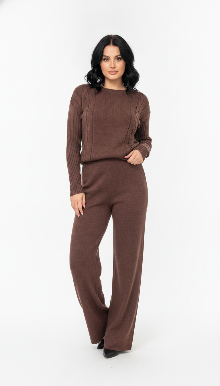 Conjunto Blusa e Calça de Modal