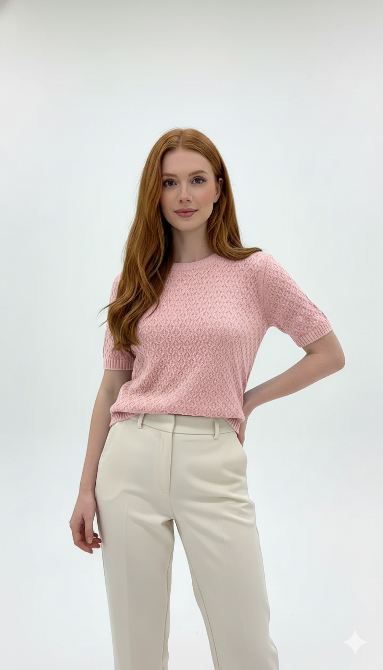 Tshirt Bolinhas Modal