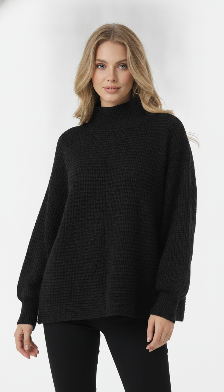 Blusa Morcego Fio Mousse