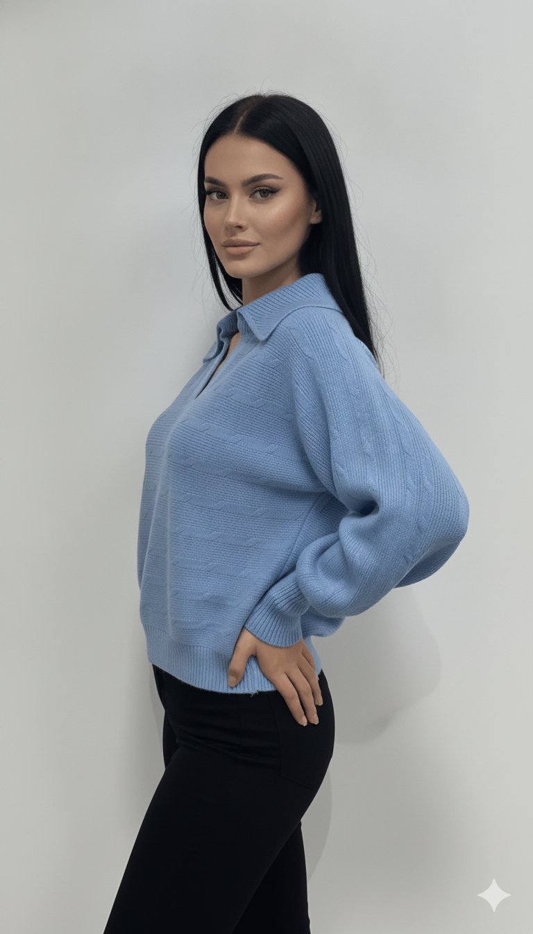 Blusa Gola Polo de Modal