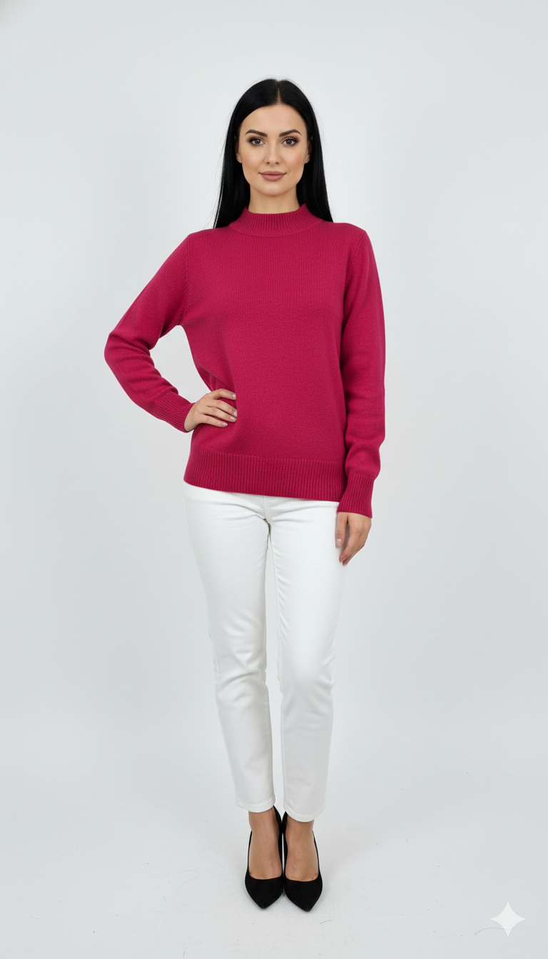 Blusa básica Gola Careca