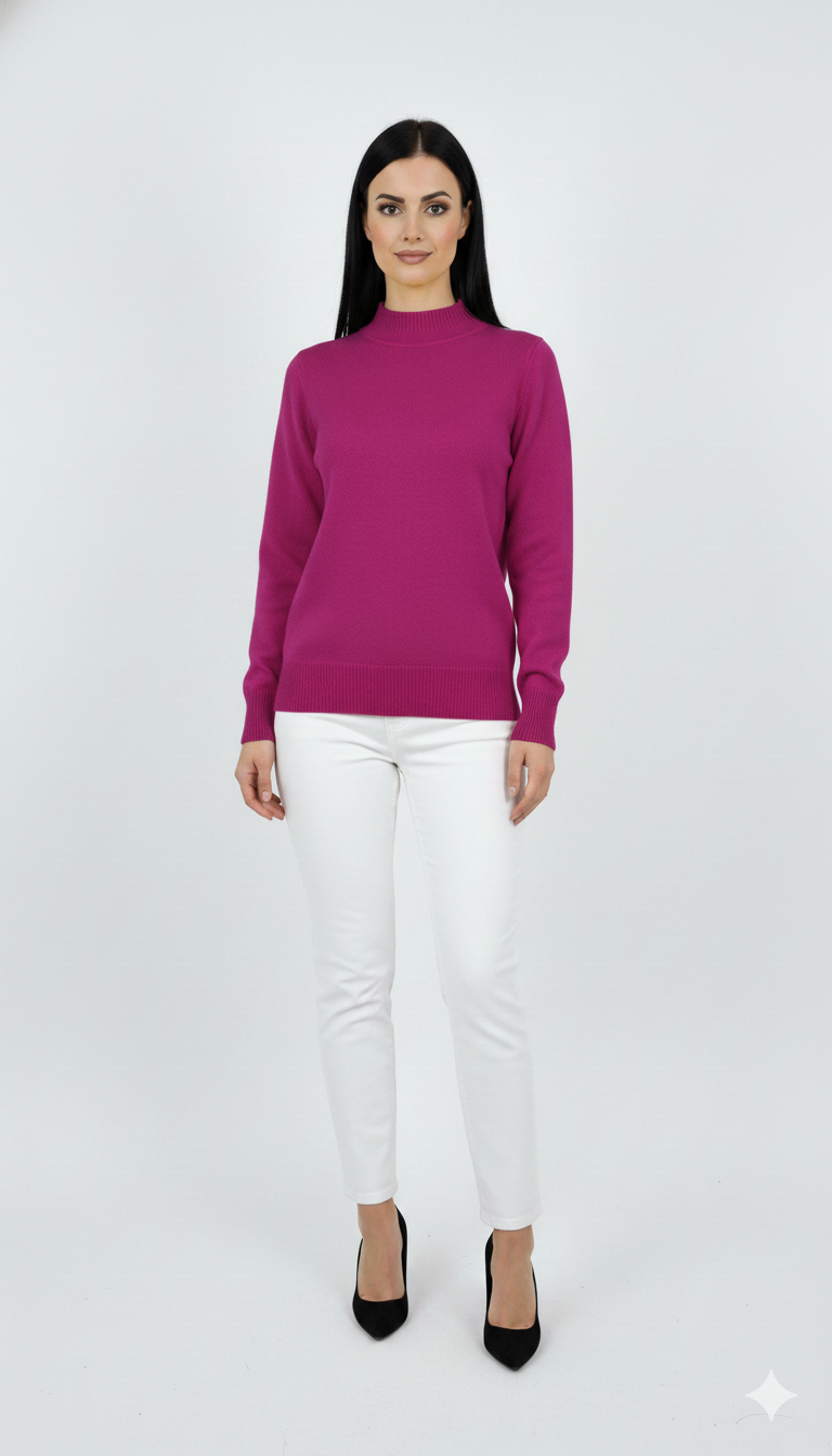 Blusa básica Gola Careca