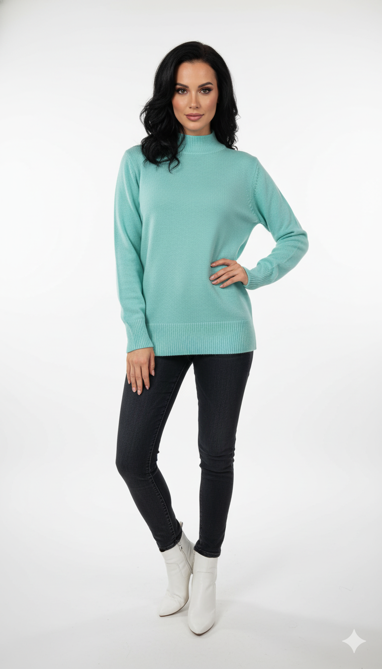 Blusa básica Gola Careca