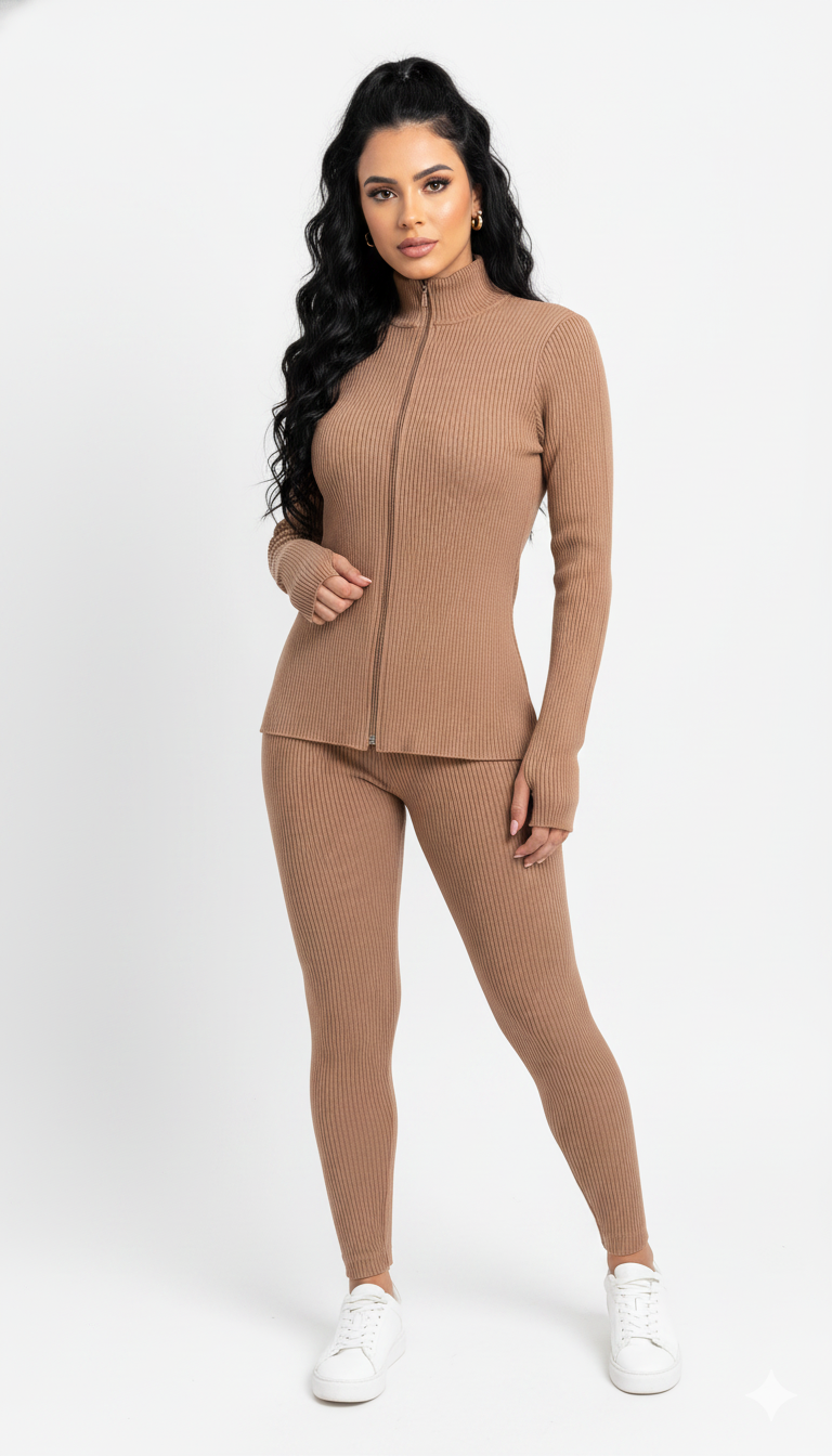 Blusinha Ziper de Modal