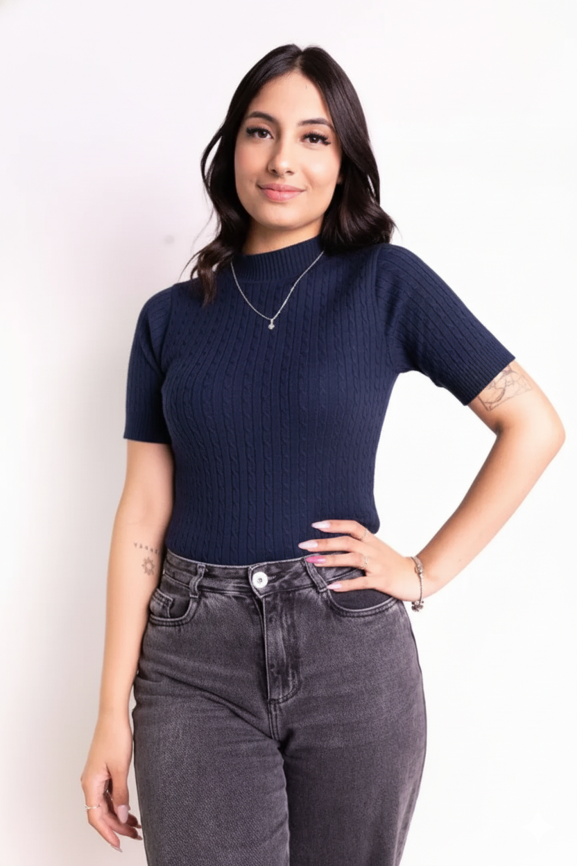 Tshirt Modal Tranças