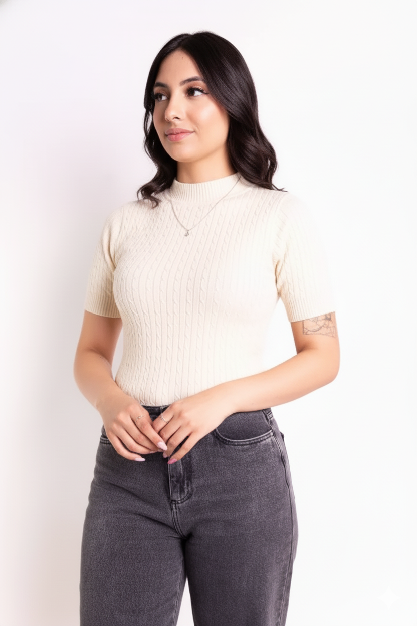 Tshirt Modal Tranças