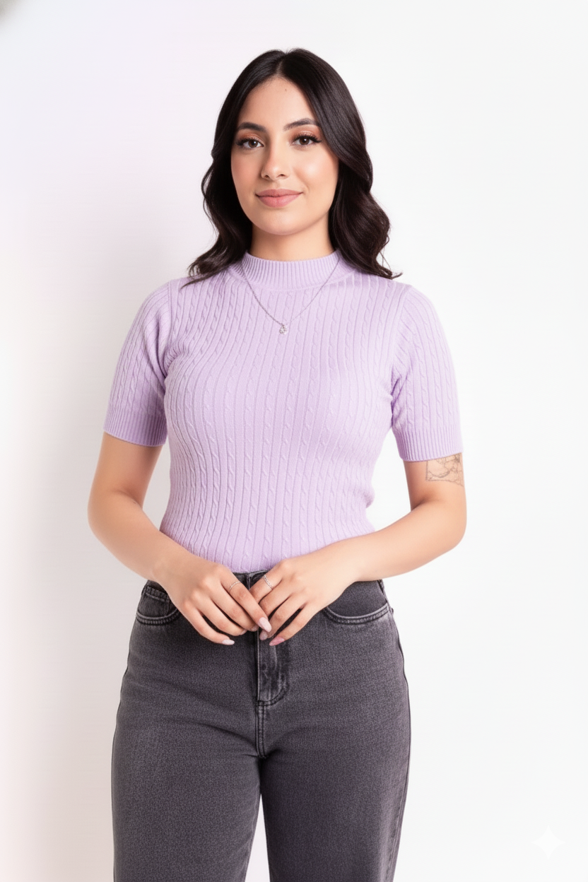 Tshirt Modal Tranças