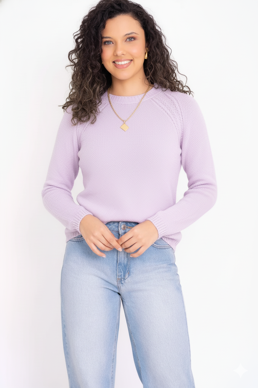 Blusinha Modal Ponto Arroz