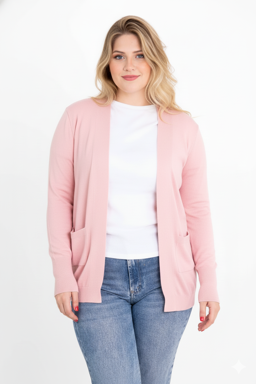 Cardigan Modal Básico