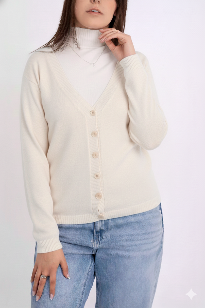 Casaco Básico Botões