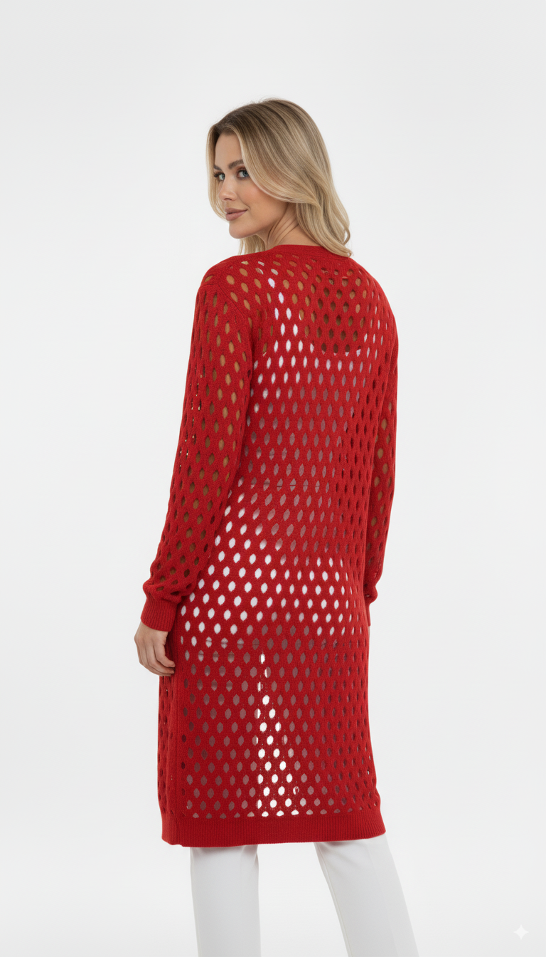Cardigan Vazado