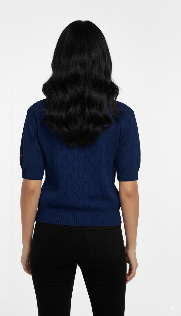 Tshirt Polo Detalhada