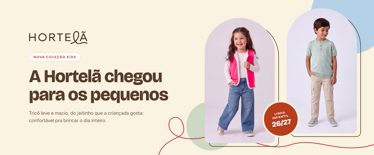 Linha infantil: tricot do bebê ao 14