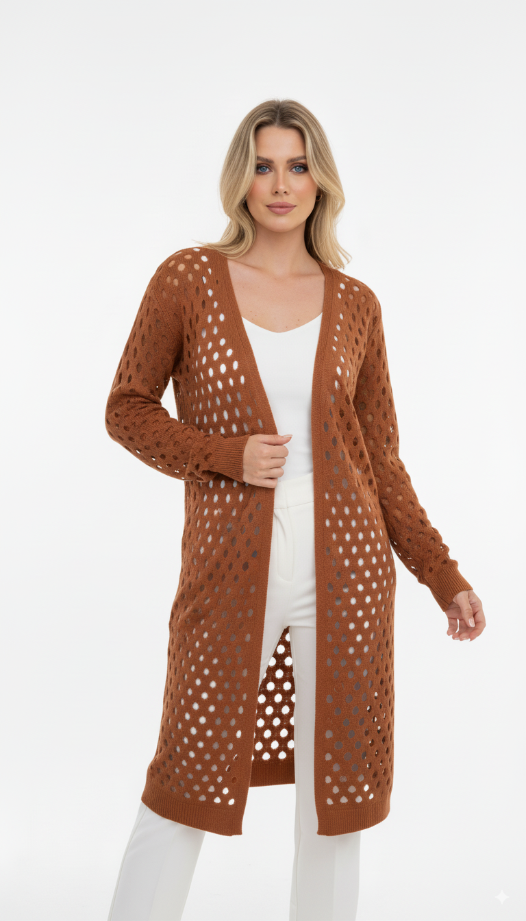 Cardigan Vazado