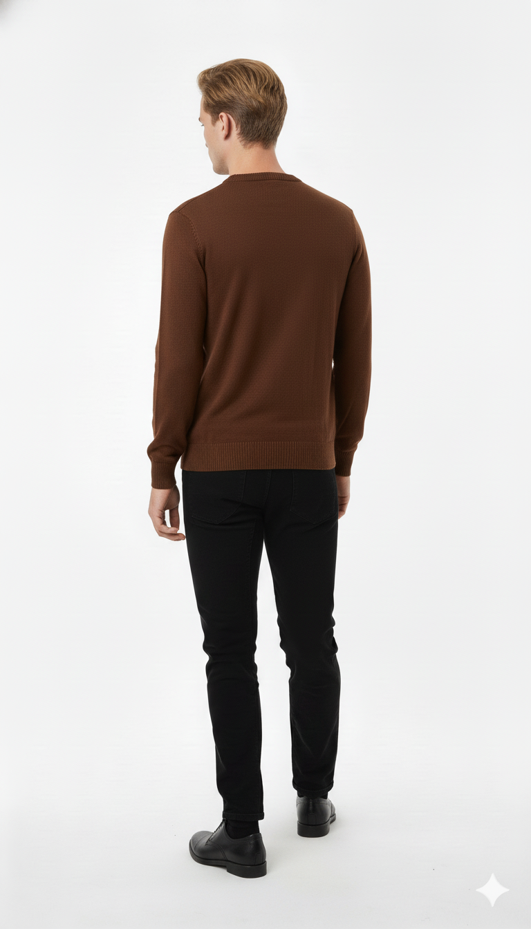 Suéter Quadradinho de Modal