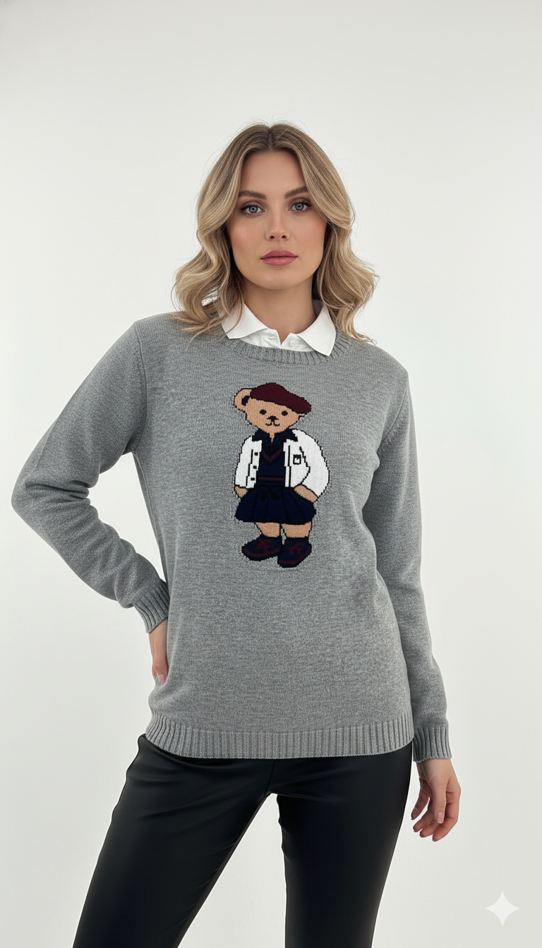 Blusa Jacar Ursinho