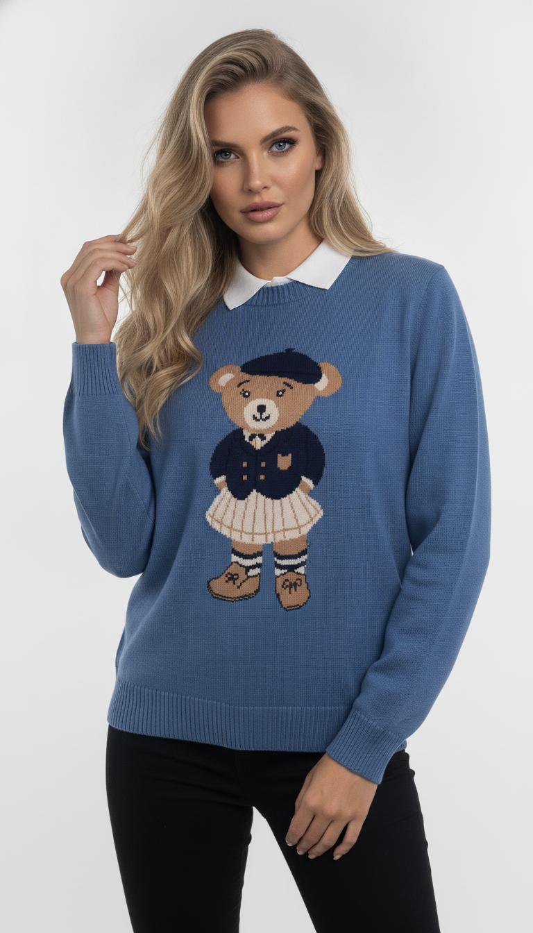Blusa Ursinho Jacar de Gorro