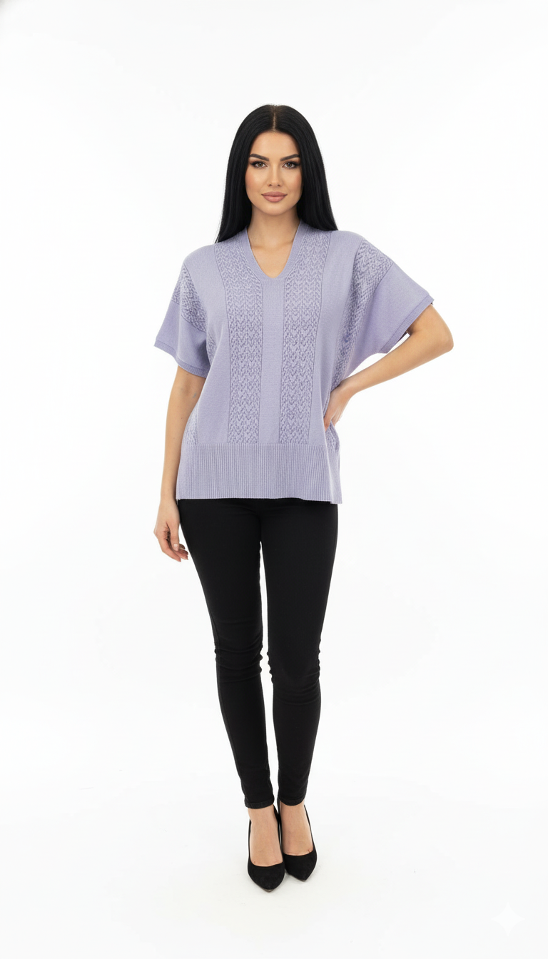 Tshirt Morcego Rendada