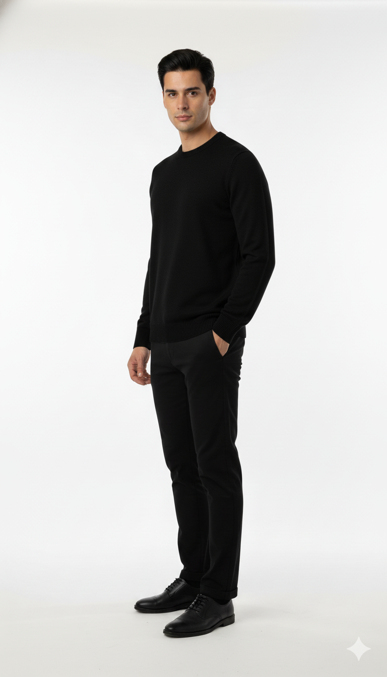 Suéter Liso de Modal