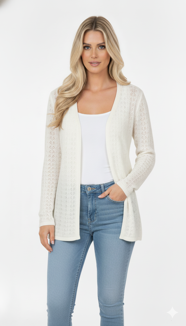 Casaco Rendado Modal