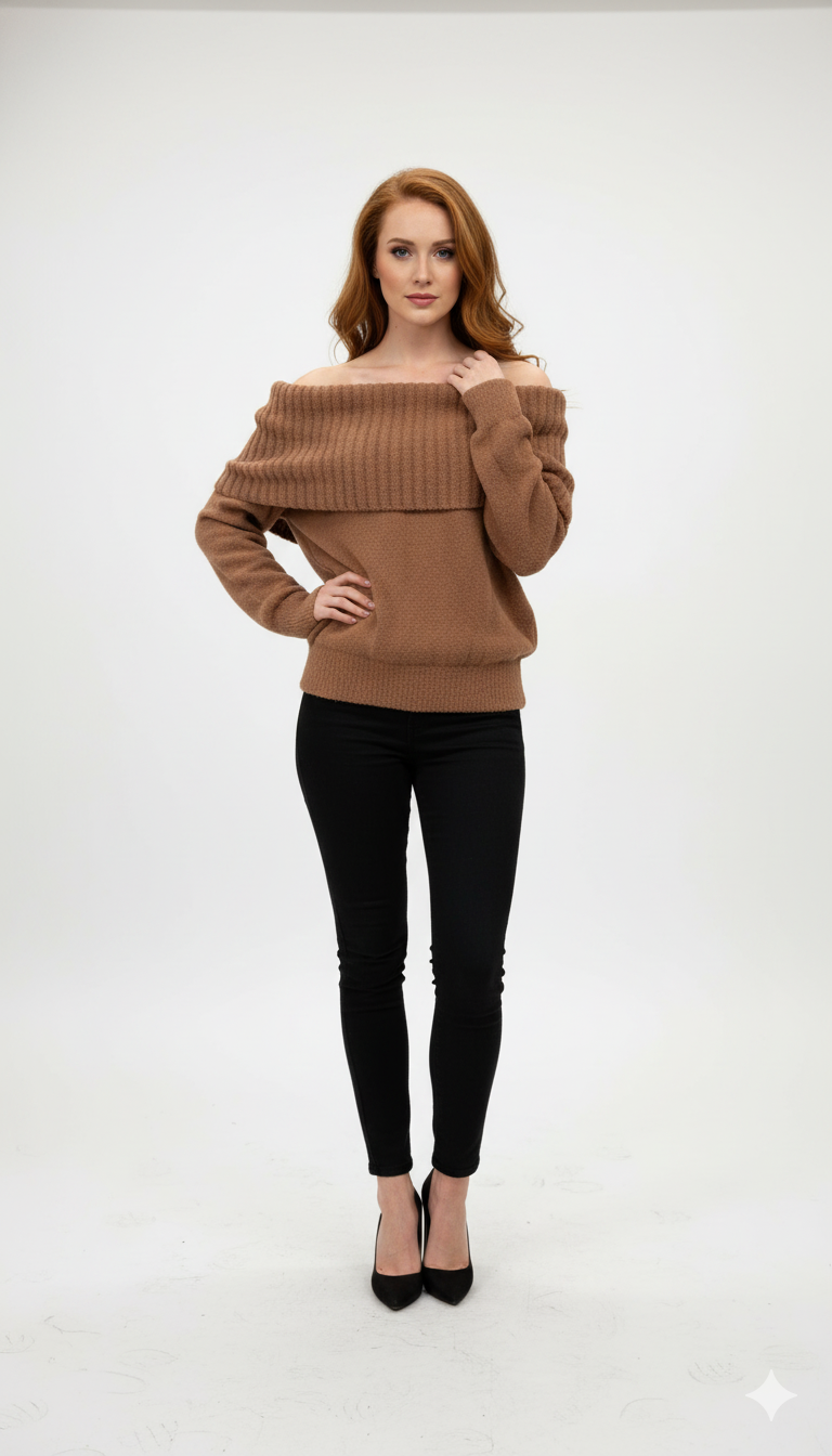 Blusa Ombro a Ombro Aquarela
