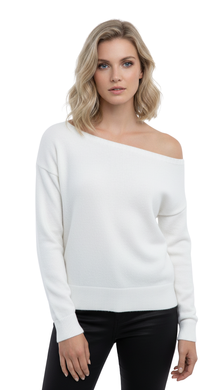 Blusa Ombro a Ombro Mousse