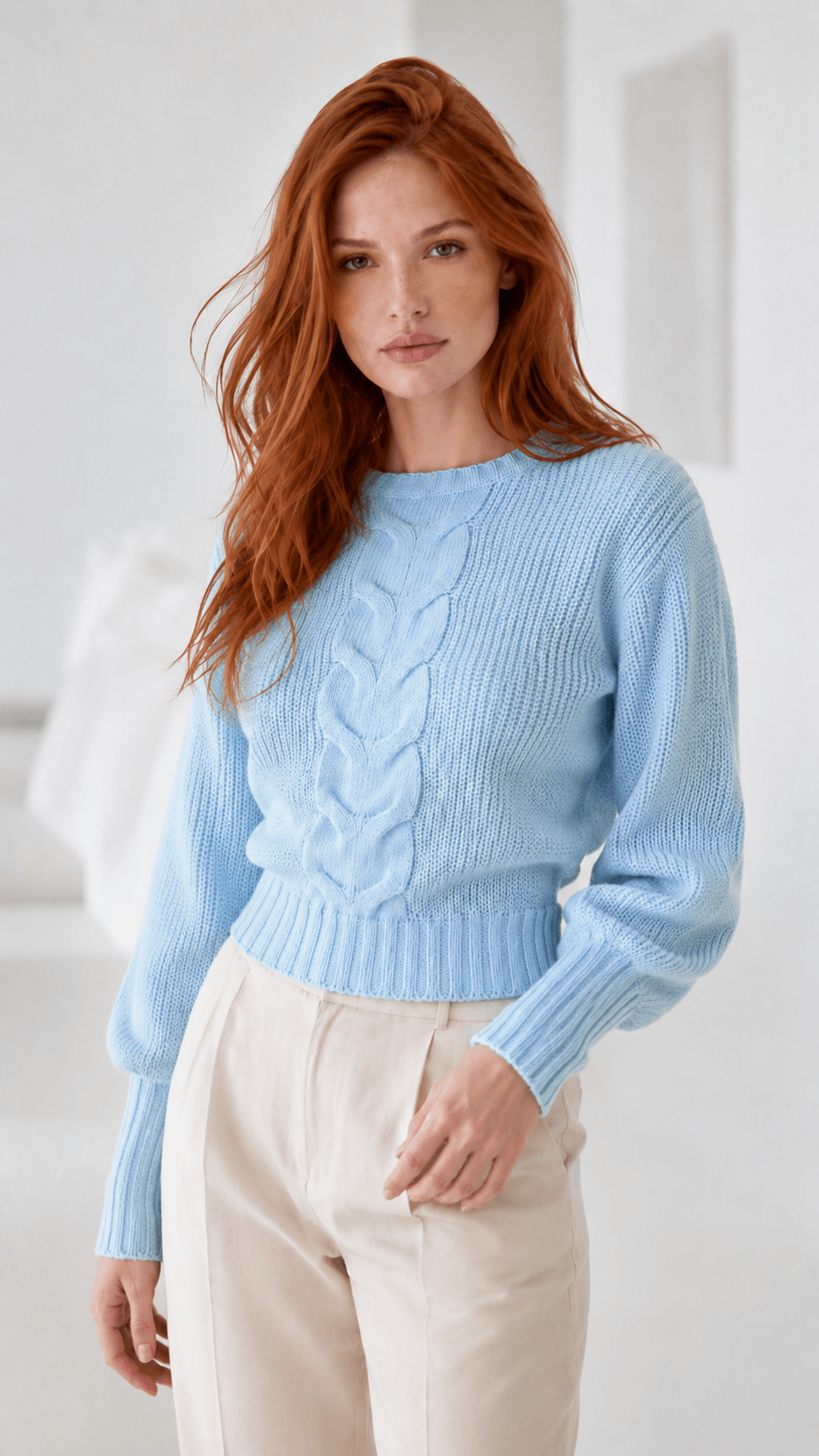 Blusa Básica Trançada
