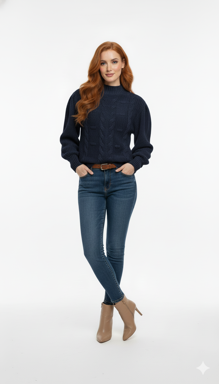 Blusa Trançada Pipoquinha