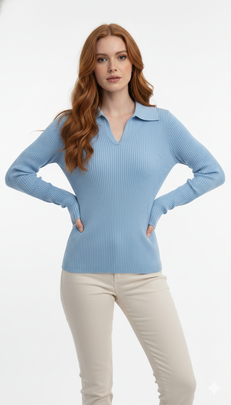 Blusinha Polo de Modal