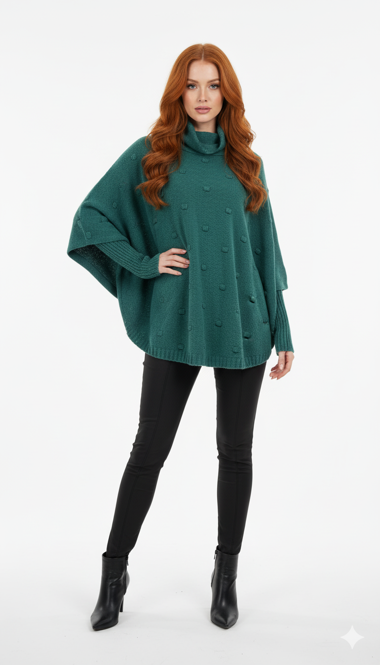 Poncho Pipoca Mousse