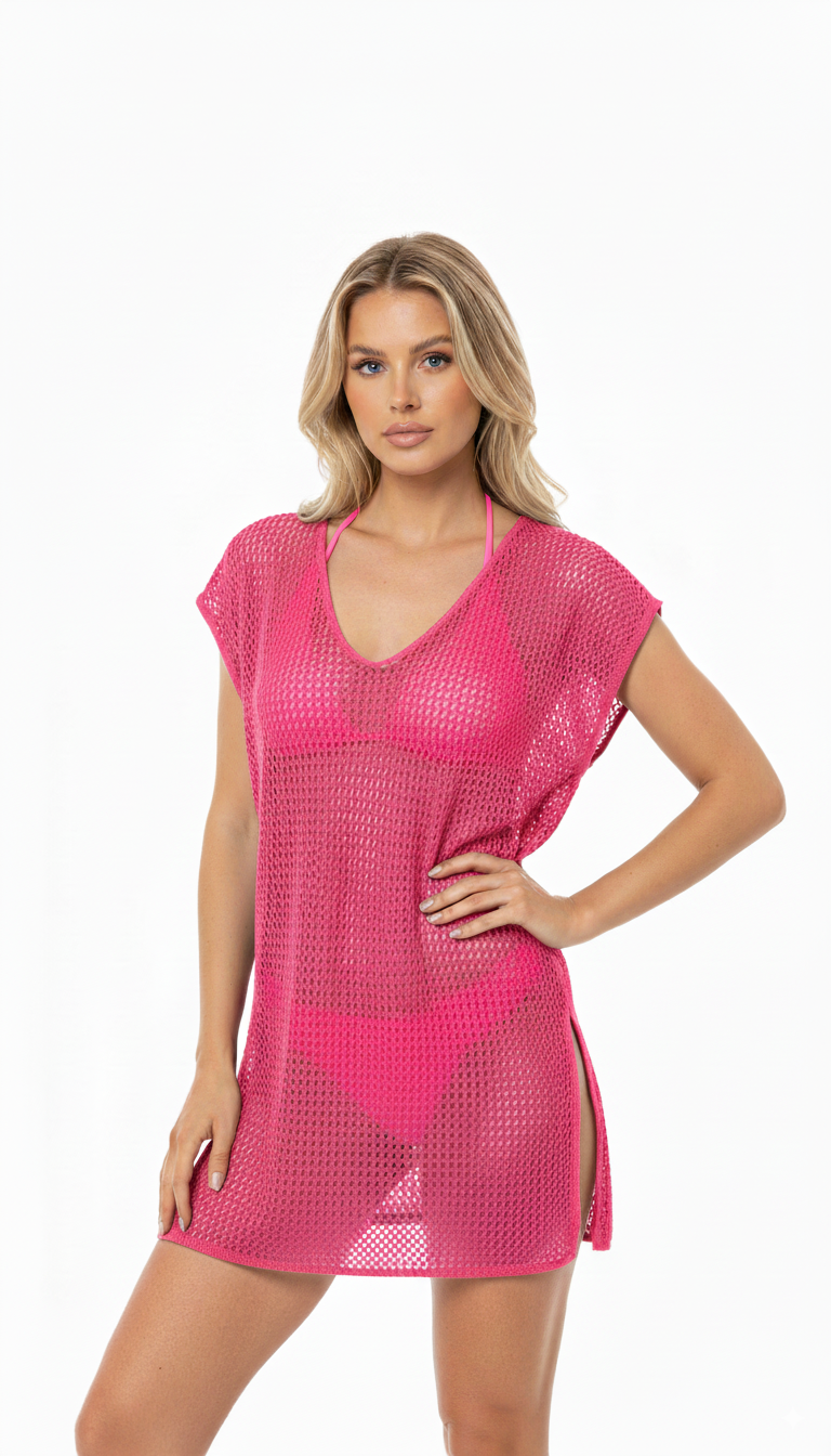 Saia de Praia de Tricot