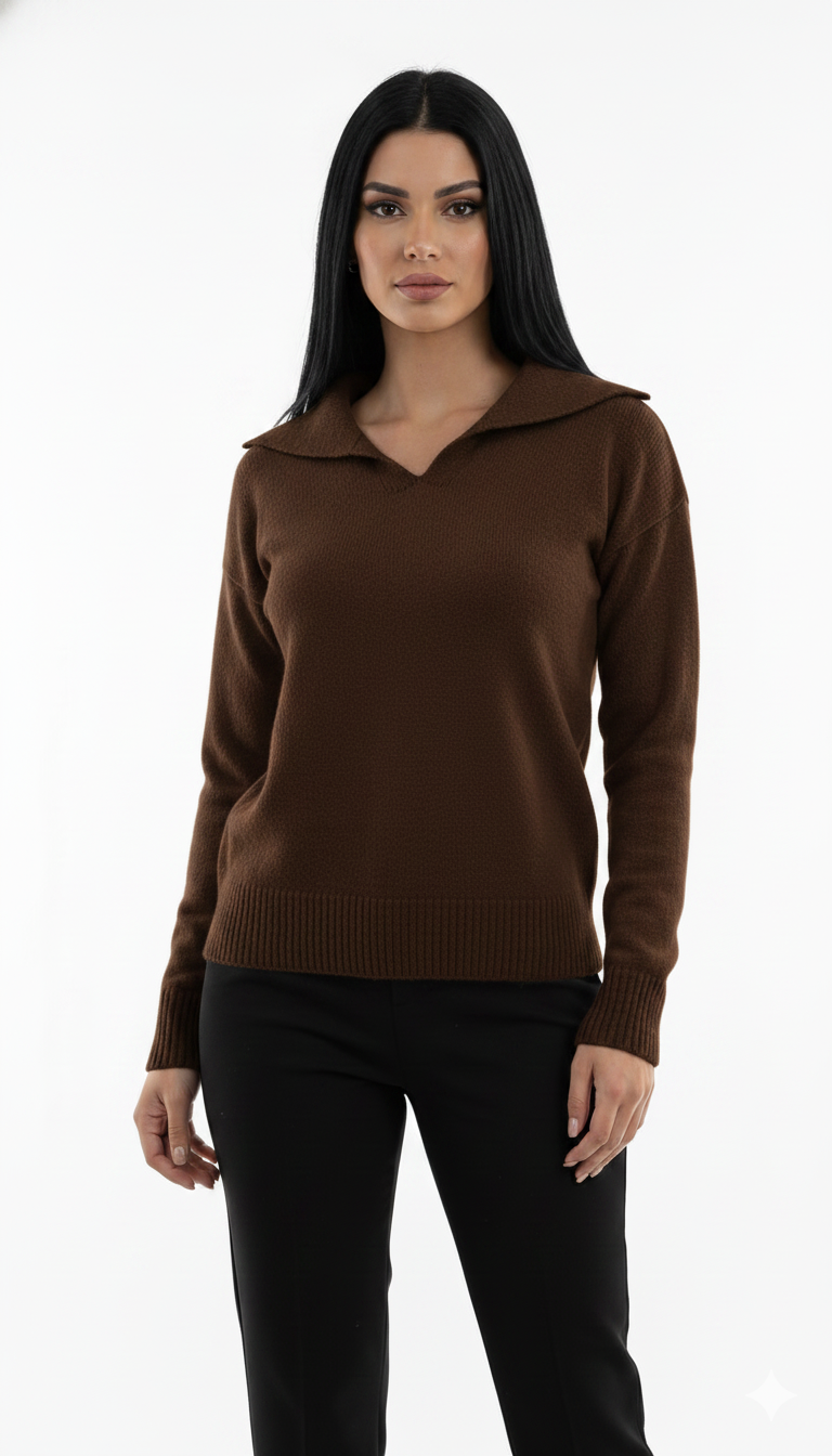 Blusa Gola Polo Mousse