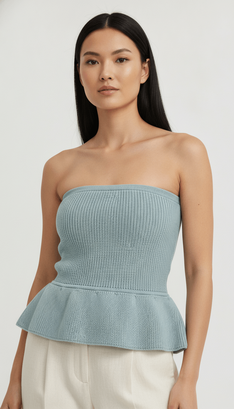 Top Tomara que caia Peplum
